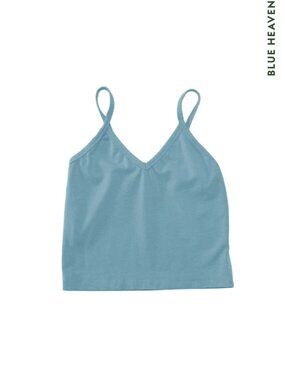 Jungmaven Spaghetti Tank (S) in Blue Heather